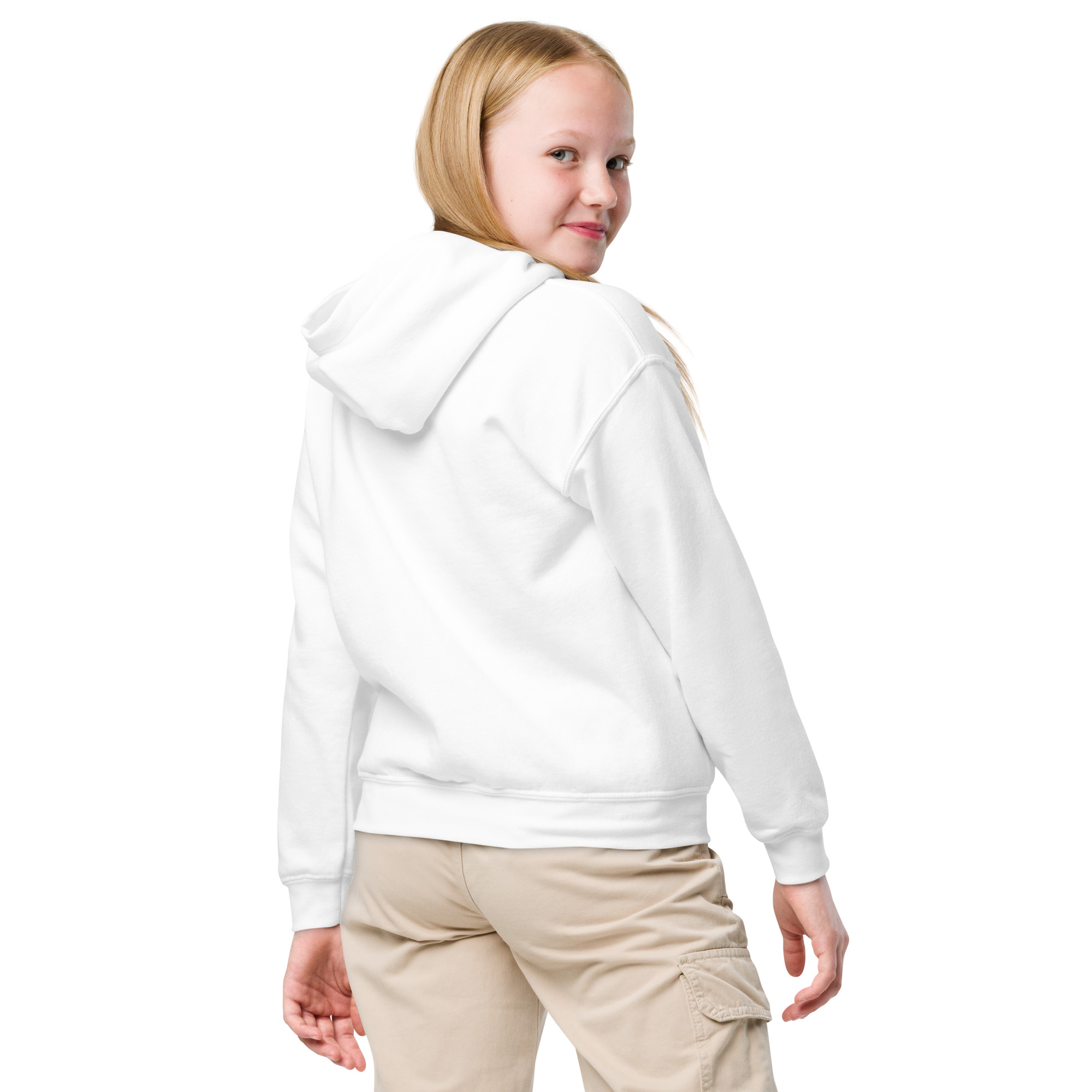 Youth heavy blend hoodie - Image 5