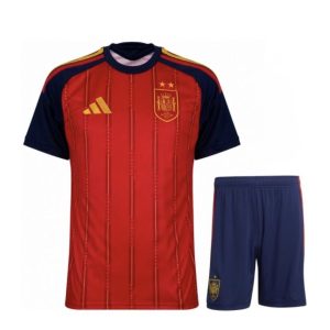 Camiseta oficial de la Selección Española de fútbol Adidas roja para hombre, mujer y niño, primera equipación de España, La Roja, camiseta de fútbol España.