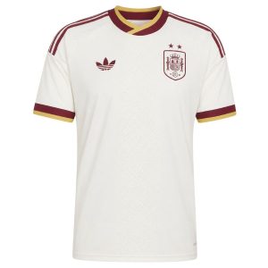 Camiseta oficial de la Selección Española de fútbol Adidas roja para hombre, mujer y niño, primera equipación de España, La Roja, camiseta de fútbol España.