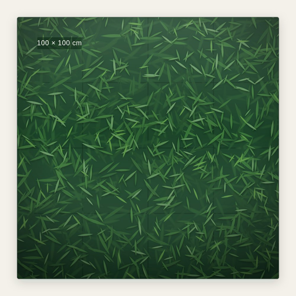 Panel de ciprés artificial en TPE: ciprés Sóller: panel vertical de follaje artificial de 100 × 100 cm