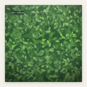 Jardín vertical artificial: panel vegetal con helecho y flores: vega Valldemossa: panel vertical de follaje artificial de 100 × 100 cm