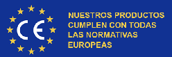 Marcado CE: nuestros productos cumplen con todas las normativas europeas